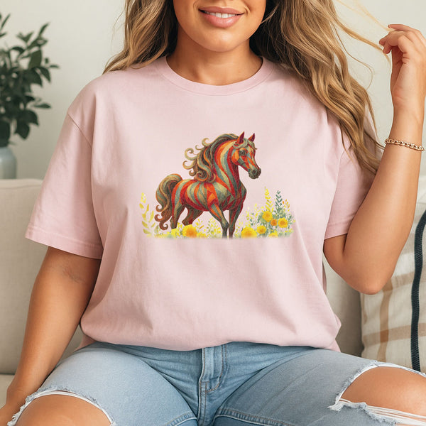 Wild Gallop Tee – The Essence of Freedom by Roche Sauvage