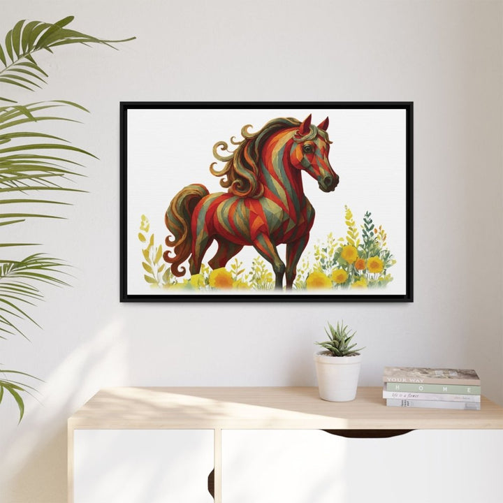 Majestic Gallop Canvas – The Grace of Freedom by Roche Sauvage - Roche Sauvage
