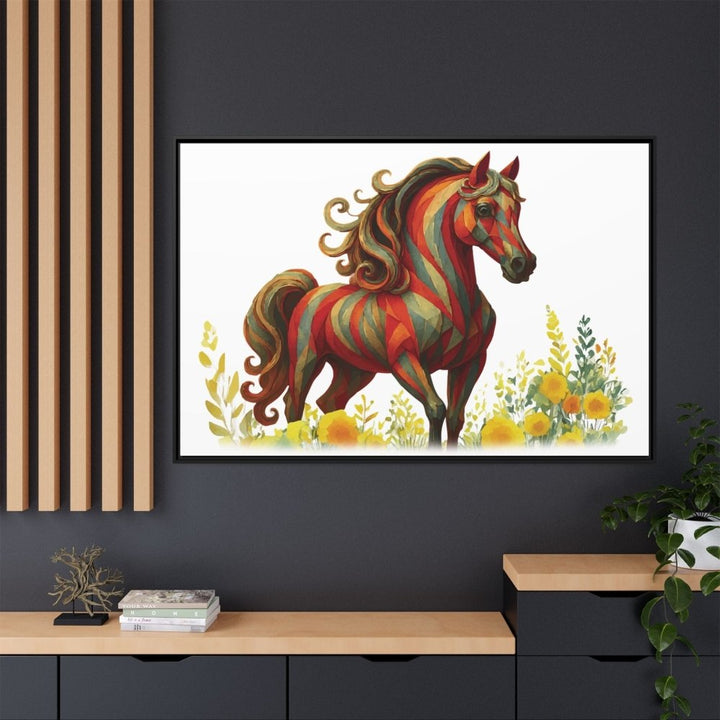 Majestic Gallop Canvas – The Grace of Freedom by Roche Sauvage - Roche Sauvage