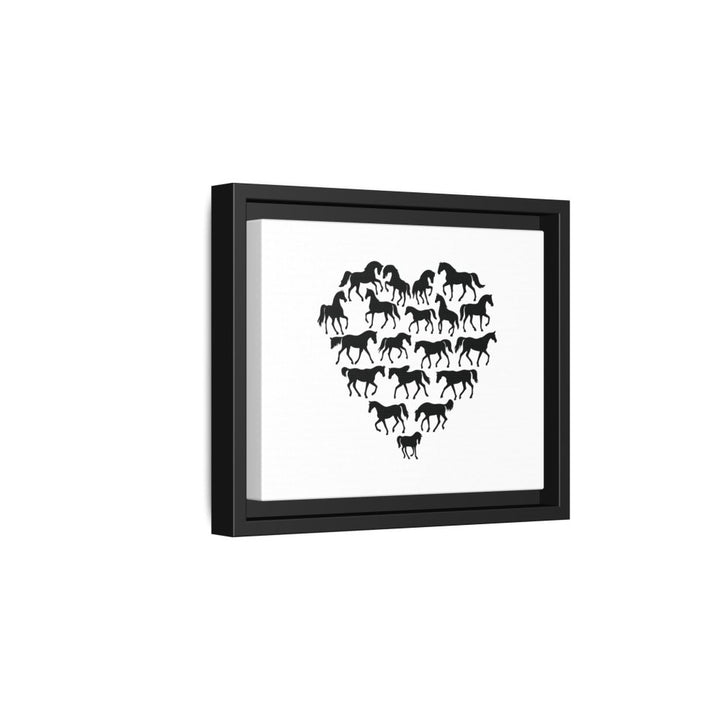 Majestic Stallion in Motion - Framed Canvas Wall Art | Roche Sauvage - Roche Sauvage