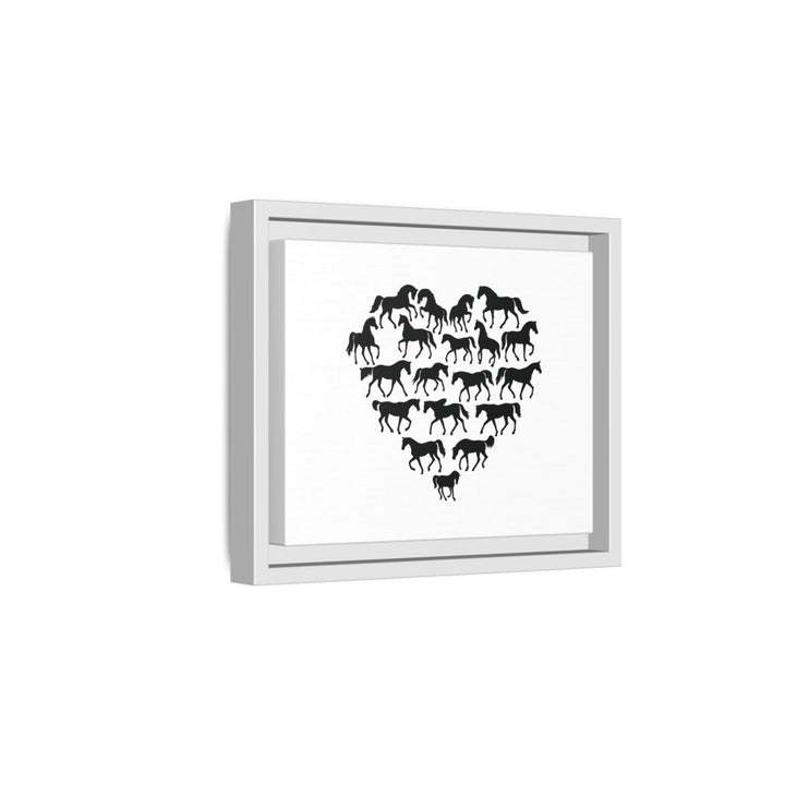 Majestic Stallion in Motion - Framed Canvas Wall Art | Roche Sauvage - Roche Sauvage