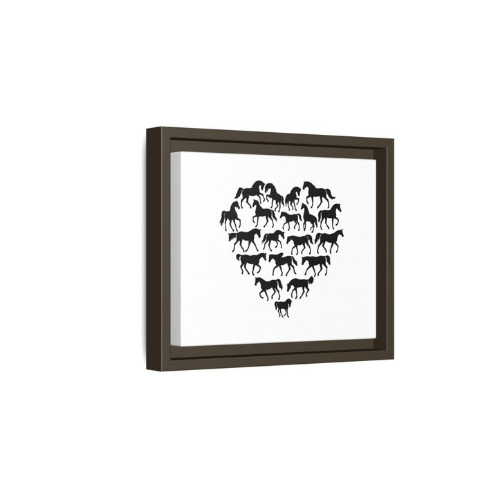 Majestic Stallion in Motion - Framed Canvas Wall Art | Roche Sauvage - Roche Sauvage