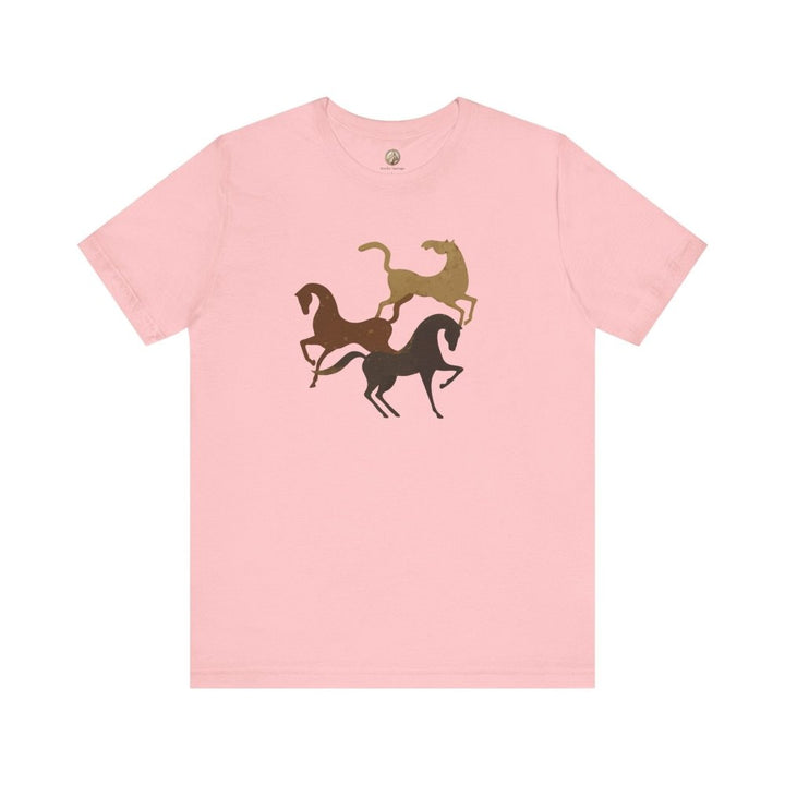 Primitive Horse Cave Art – Unisex Tee - Roche Sauvage