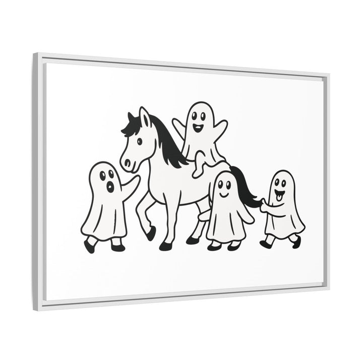 Spectral Ride Canvas – The Spirits Beside Us by Roche Sauvage - Roche Sauvage