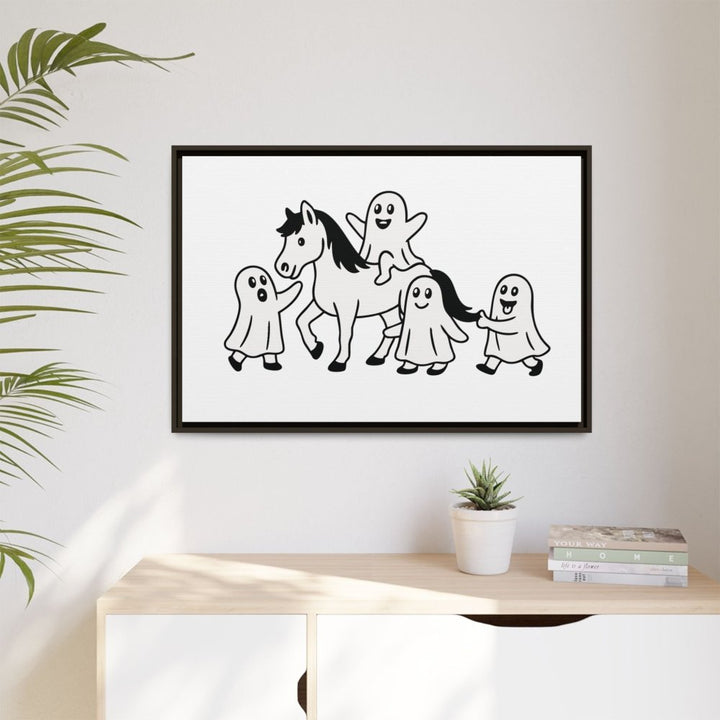 Spectral Ride Canvas – The Spirits Beside Us by Roche Sauvage - Roche Sauvage