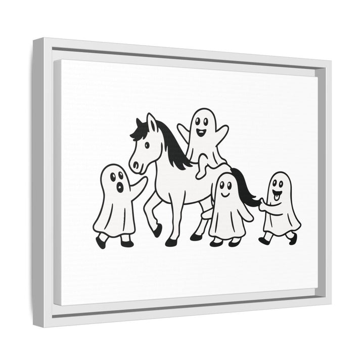 Spectral Ride Canvas – The Spirits Beside Us by Roche Sauvage - Roche Sauvage