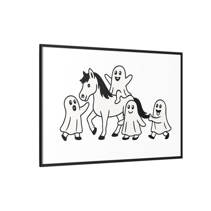 Spectral Ride Canvas – The Spirits Beside Us by Roche Sauvage - Roche Sauvage