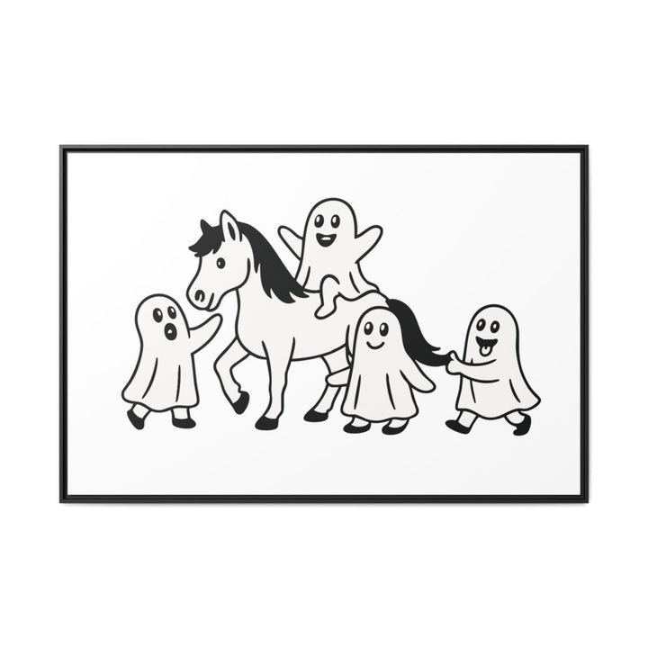 Spectral Ride Canvas – The Spirits Beside Us by Roche Sauvage - Roche Sauvage