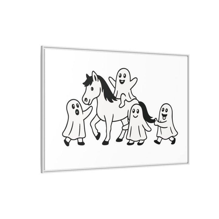 Spectral Ride Canvas – The Spirits Beside Us by Roche Sauvage - Roche Sauvage