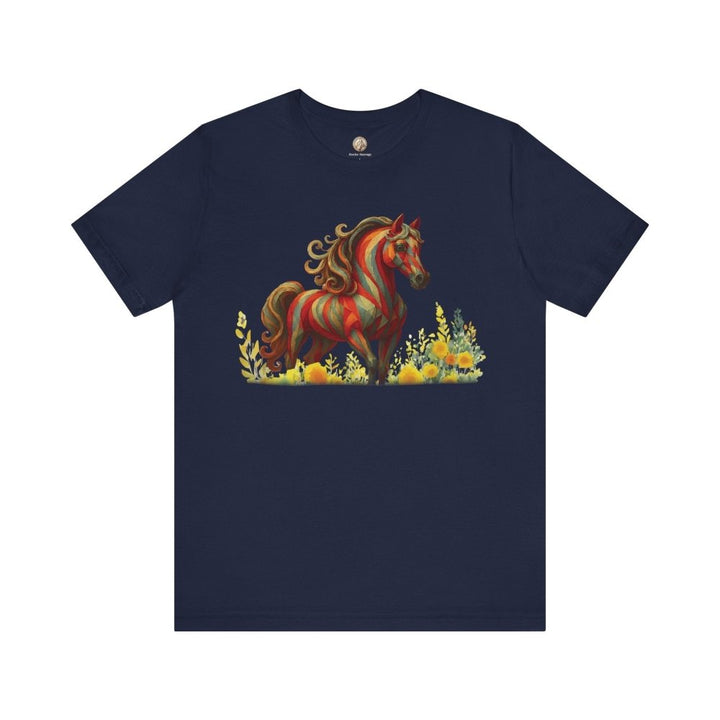 Wild Gallop Tee – The Essence of Freedom by Roche Sauvage - Roche Sauvage