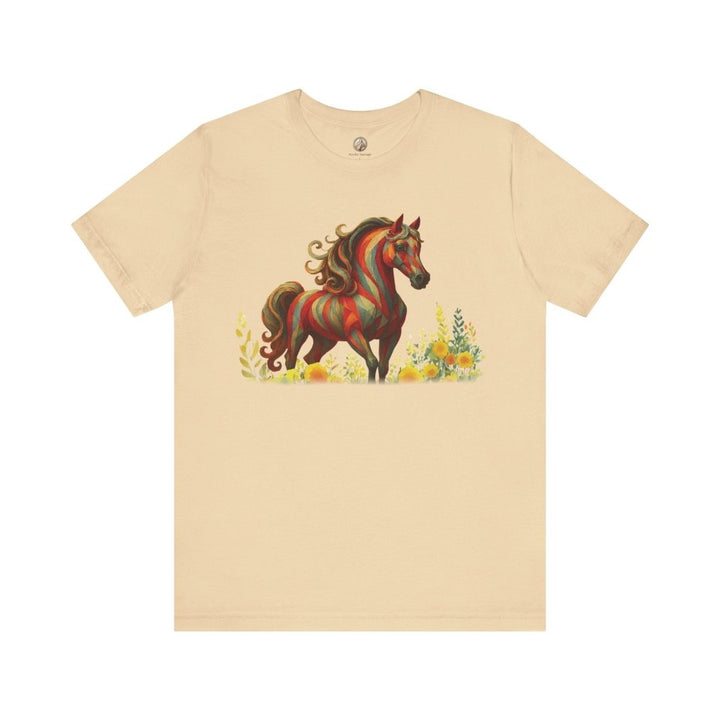 Wild Gallop Tee – The Essence of Freedom by Roche Sauvage - Roche Sauvage