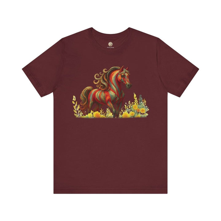 Wild Gallop Tee – The Essence of Freedom by Roche Sauvage - Roche Sauvage